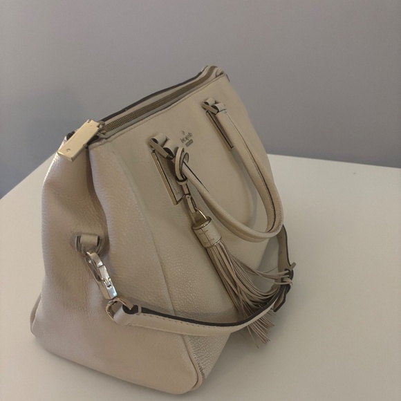 White Leather Kate Spade Bag - Picture 5 of 8